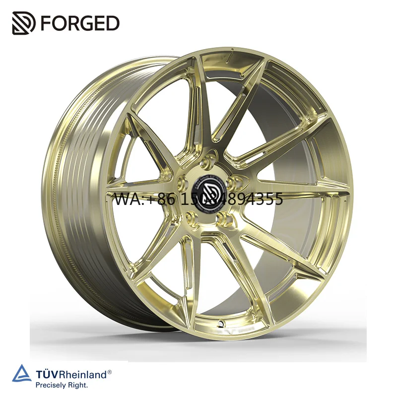 

New Rims Deep Performance Concave Forged Aluminium Alloy Brushed Wheels 18 23 Inches 5x112 120 114.3 20mm ET 30mm for 350Z 370Z