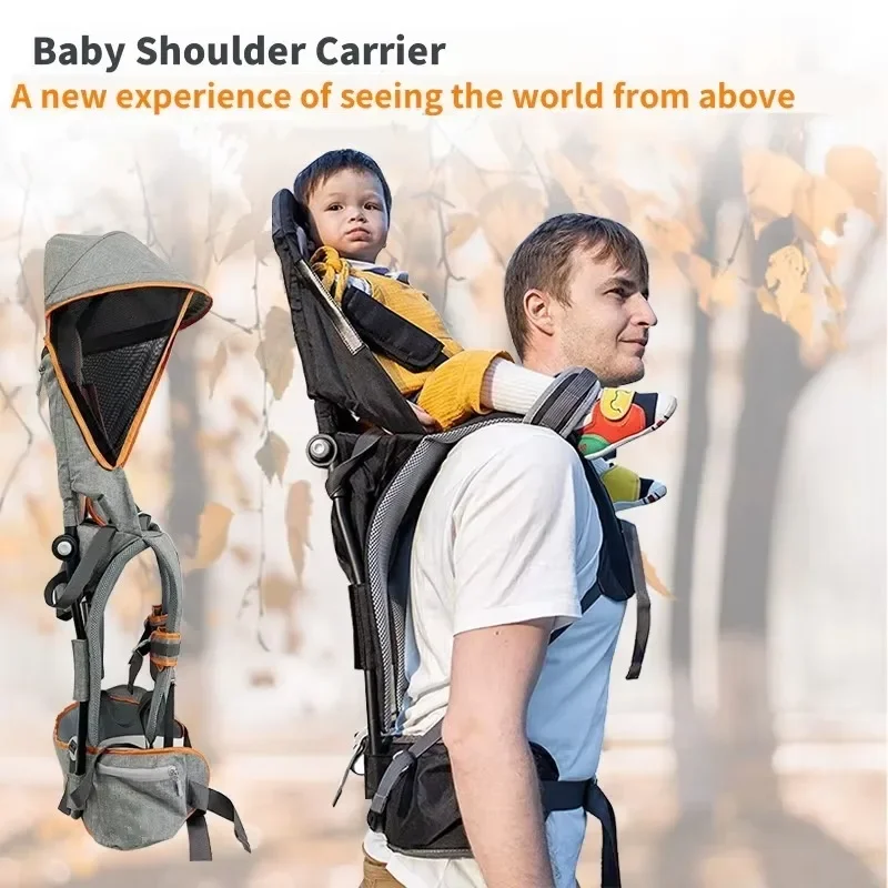 

Эргономичная переноска на плечо для детского седла для младенцев до 5 лет, регулируемая поддержка для путешествий на открытом воздухе, пеших прогулок