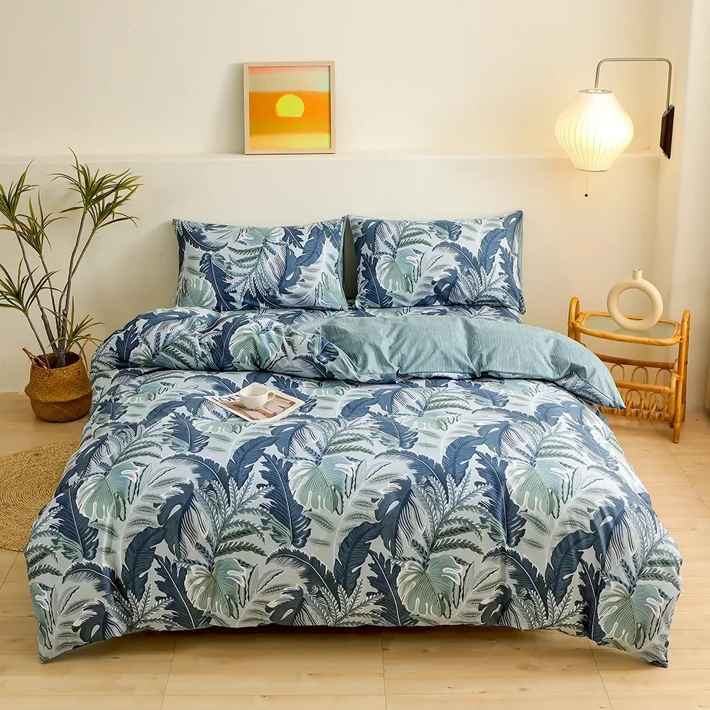 3/4pcs Bedding Set Printing Bedding with Pillowcases and Bed Cover Soft Lightweight Bedding Sets Comfortable and Skin Friendly