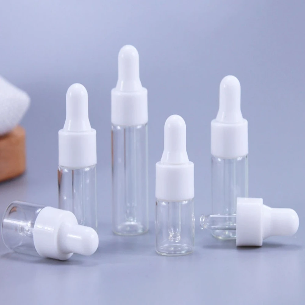 Dropper Bottled Refillable Sub-Bottle Small Oil Essence Bottle Massage Oil Dropper Bottle Pipette Container 2ml 3ml 5ml