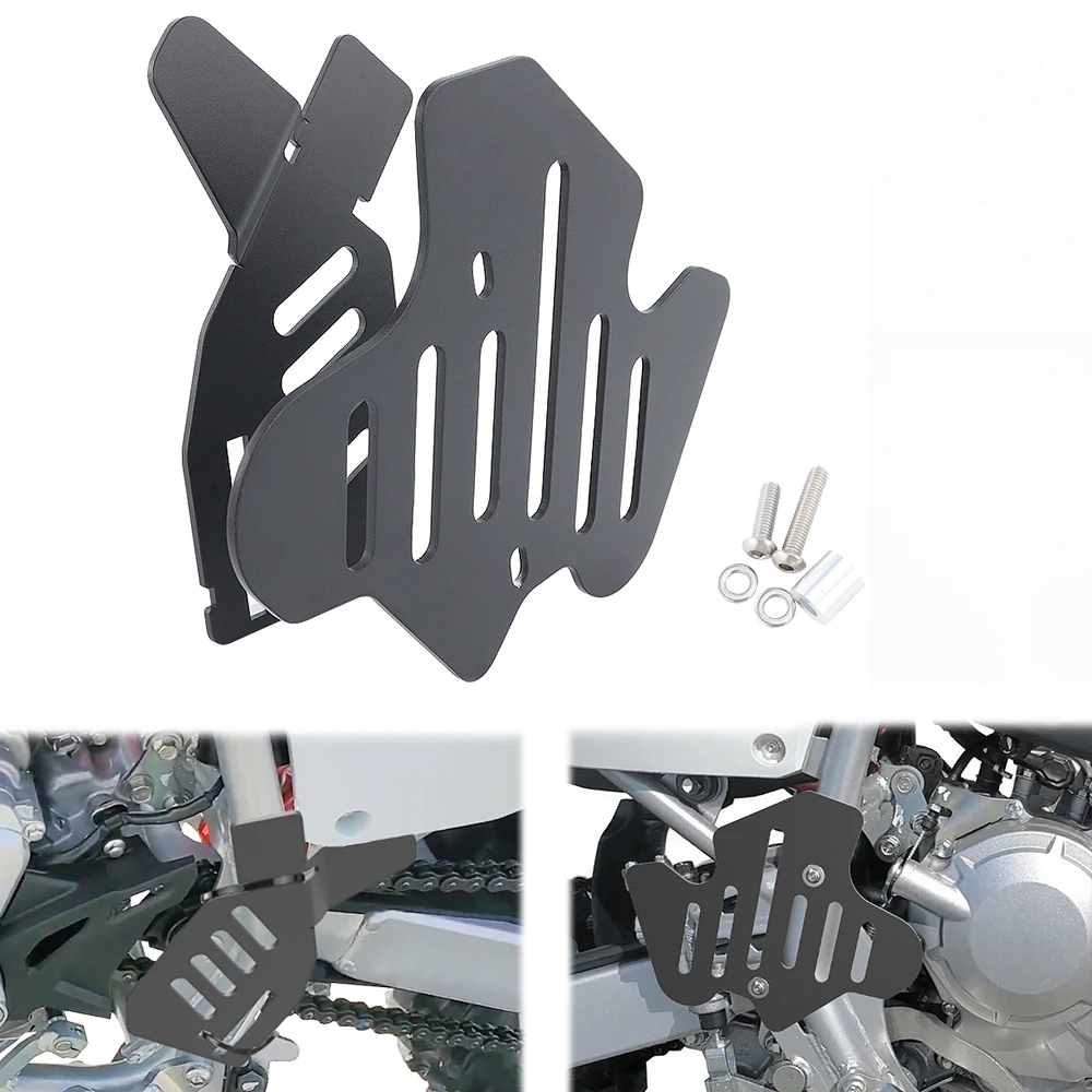

Motorcycle Frame Guards Protection Cover For Honda CRF250F CRF 250F 2019 2020 2021 2022 2023 2024 2025 Aluminum Side Shield