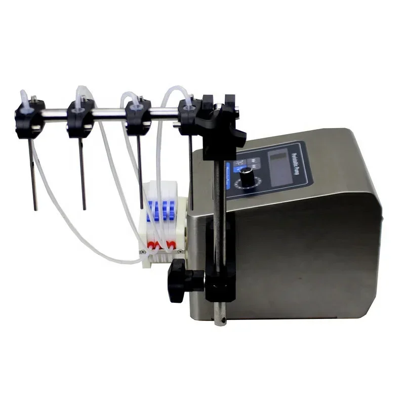 Bomba peristáltica de enchimento de micro fluxo quente DG BT100-1F + DG-4A + distribuição de venda de tubo de 8 metros