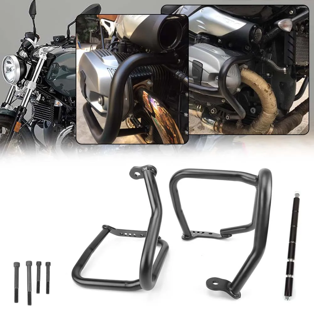 

Engine Guard Crash Bar Protector For BMW R1200 R NINE T 2014 2015 2016