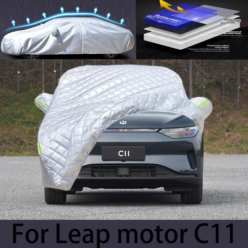 

For Leap motor C11 Car hail protection cover Auto rain protection scratch protection paint peeling protection car clothing