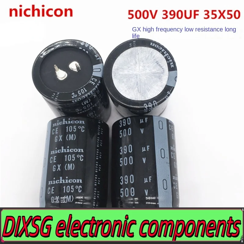 

DIXSG (1 шт.) 500V390UF 35X5 0 электролитический конденсатор фирмы nichicon 390UF 500V 35*50 Высокое напряжение вместо 450V