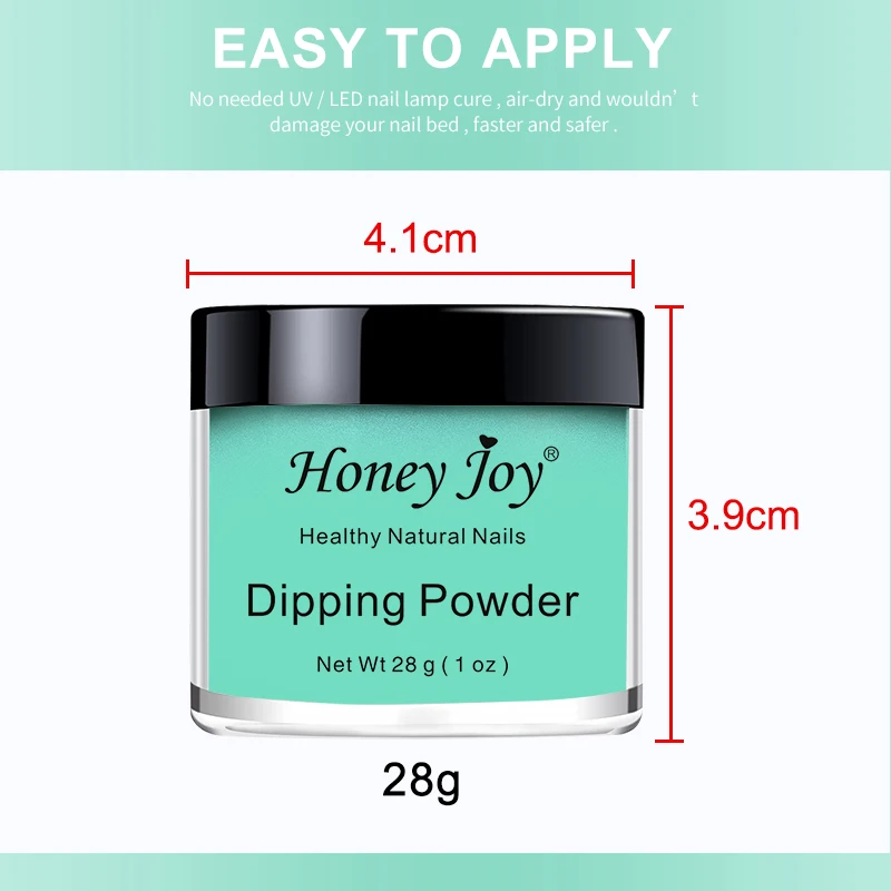 28g/Box Very Fine Spring Summer Green Blue Dipping Powder Nails Fine Dip Powder Colors No Need Lamp Cure Like Gel Polish Effect