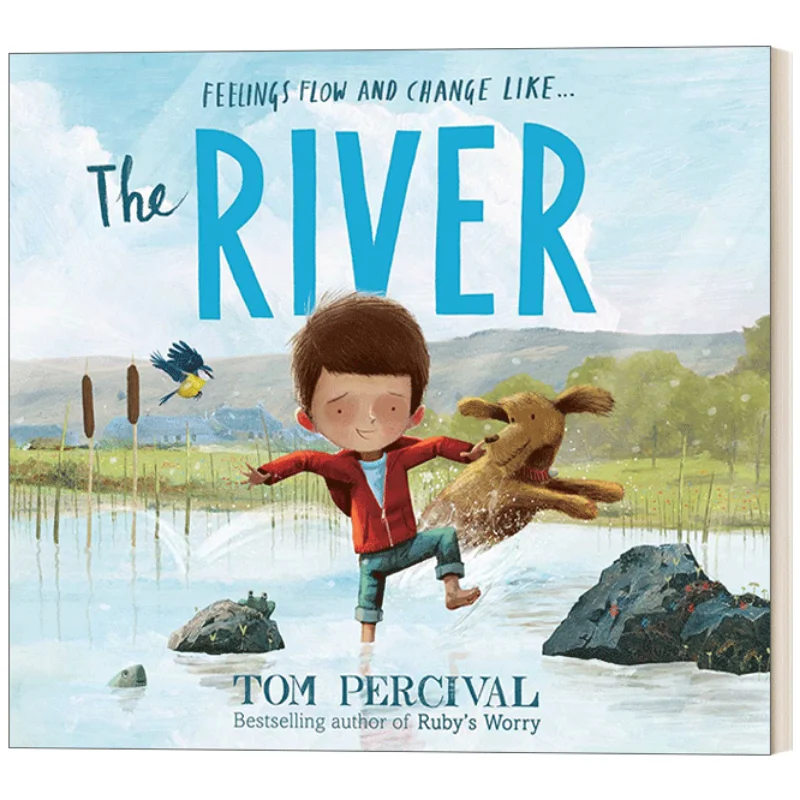 

Книга с картинками на английском языке The River Tom Percival, для детей 3 4 5 6 лет, 9781471191329