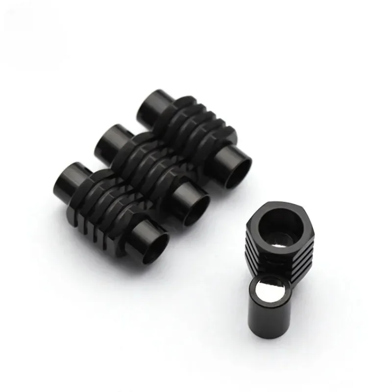 20Pcs Stainless Steel Cylinder Magnetic Clasp Grooved Tube Buckle DIY Bracelet Necklace Connector Jewelry Making Wholesale