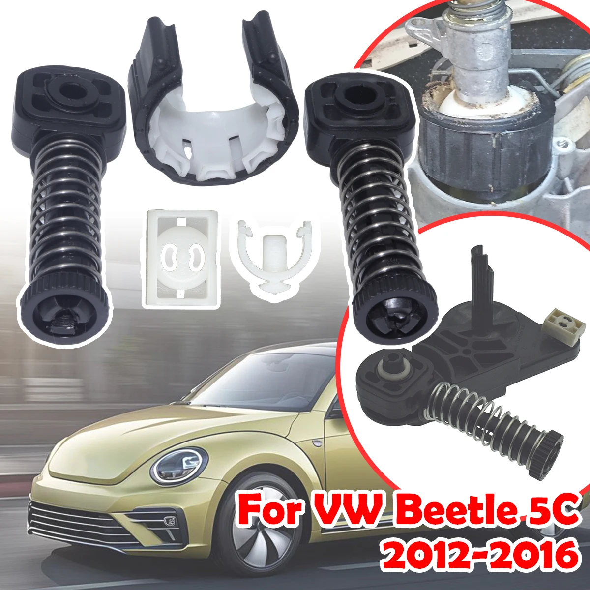 

Manual Shifter Repair Kit For VW Beetle 5C 2012-2016 Selector Sliding Shoe Gearbox Enhance Shifter Lever Selector linkage End