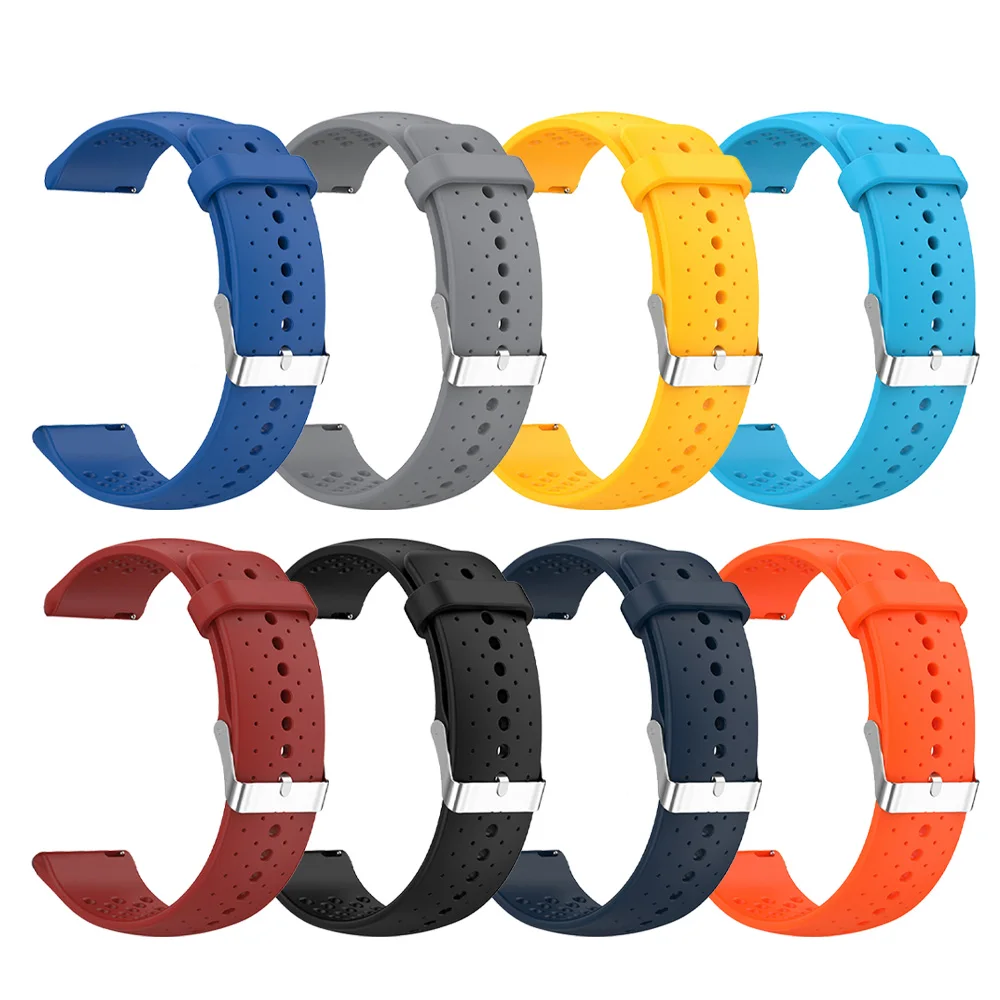 20 22mm Sports Breathable Bracelet For COROS Pace 3 Strap For COROS Pace 2 APEX 2 Pro 46mm 42mm Silicone Smartwatch Watch Bands