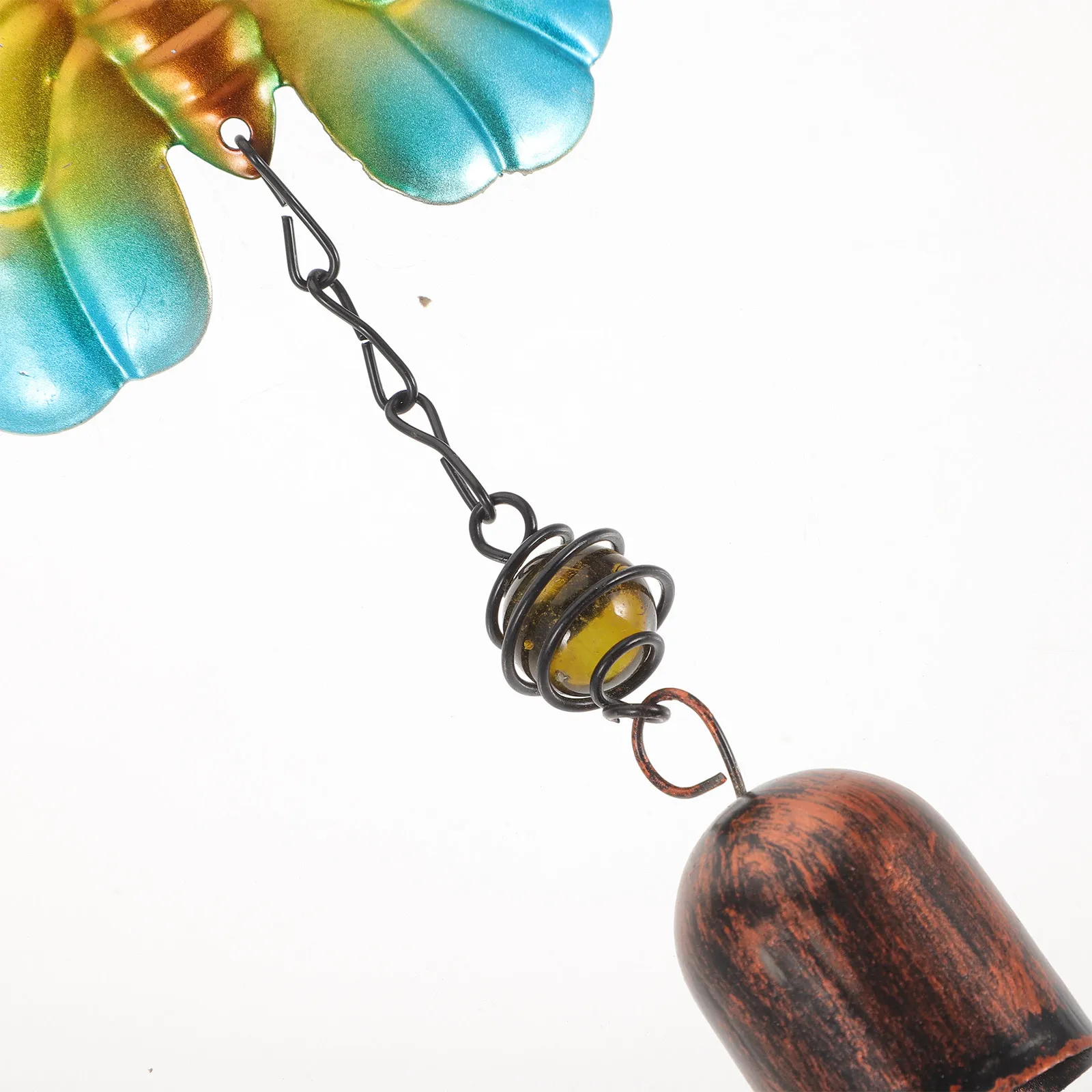 Animal Metal Wind Chime Vintage Bell Hanging Pendant Outdoor Decorative Bell Pendant Relaxing Breeze Sound