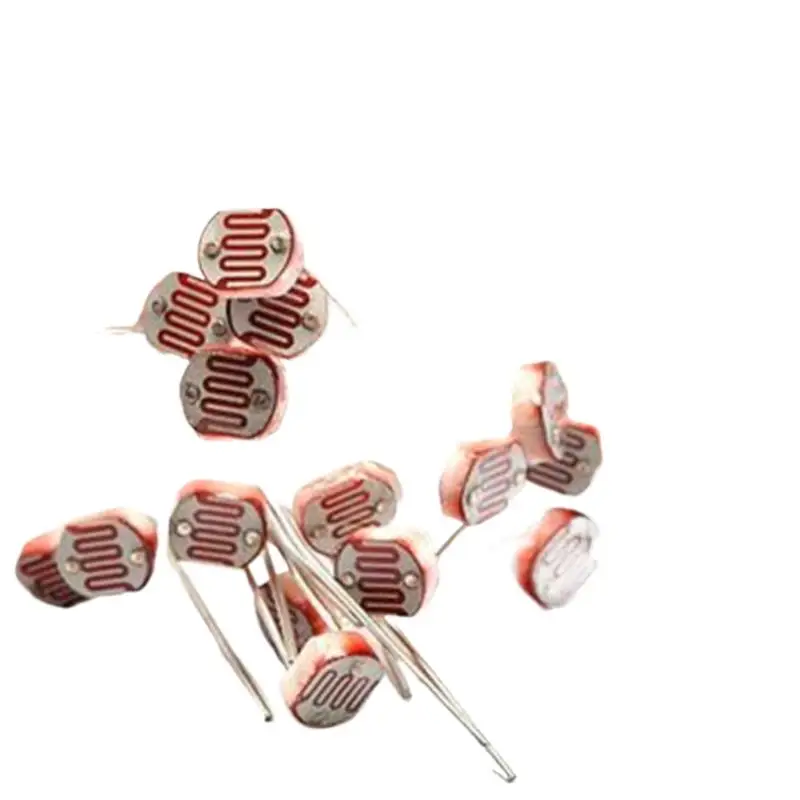 

50piece/lot GL5516 5516 Light Dependent Resistor LDR 5MM Photoresisto .