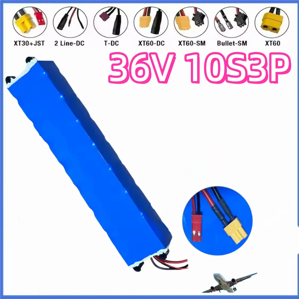 

10S3P 36V 5.4Ah nuevo scooter Eléctrico 18650 Li-ion paquete de batería para Mijia M365 Scooter Eléctrico 1000W, cargador, BMS,