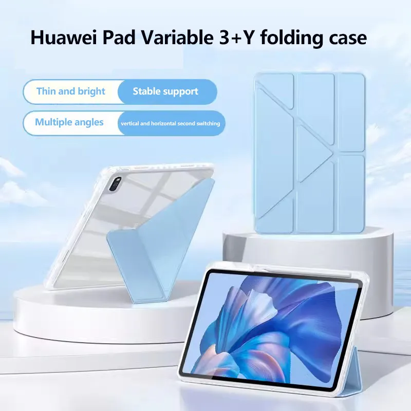 

Прозрачный антискользящий акриловый чехол для Huawei Matepad 11,5 2023 11.5S 2024 Air 11,5 Pro11 10,4 Pro10.8 11,5 11 PaperMatte