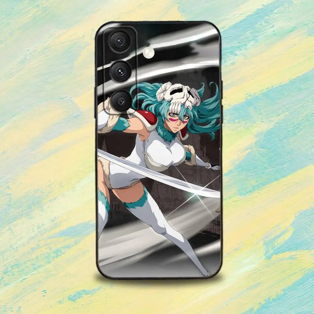 Чехол для телефона B-Bleach N-NellielS для Samsung S25, S24, S10, S22, S21, S20, S23, Ultra, Plus, Lite, FE, мягкий силиконовый черный чехол