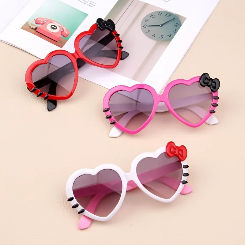 

Children Heart Sunglasses Lovely Baby glasses For Boys And Girls Kids Sunglasses Shades For Children UA400