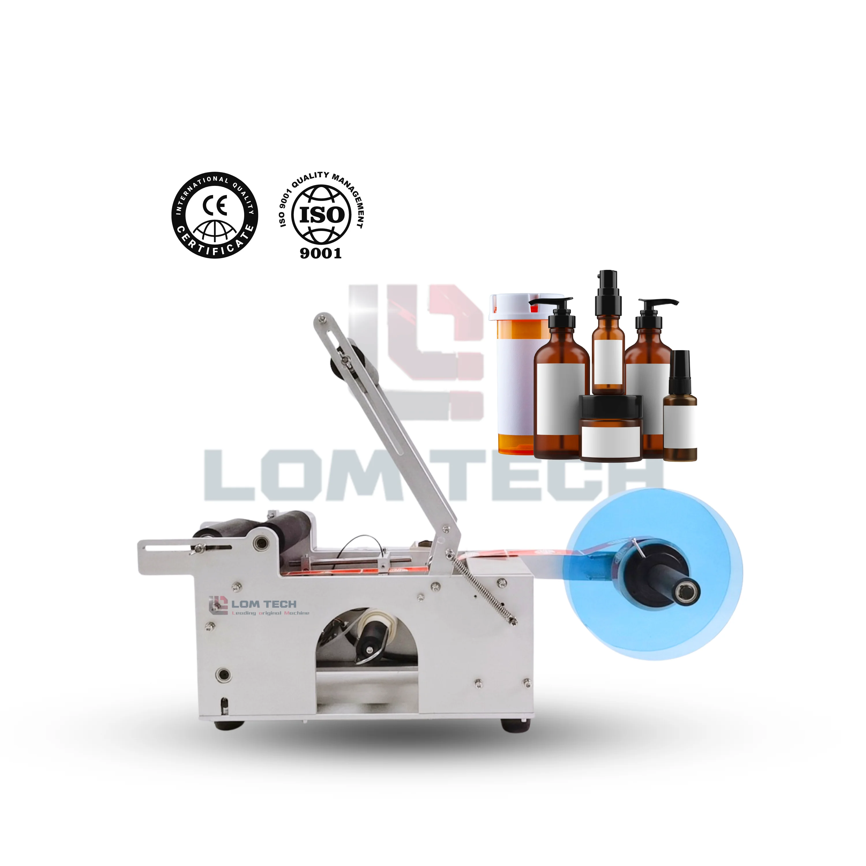 LOM High-Efficiency Semi-Automatic Labeling Machine for Various Products