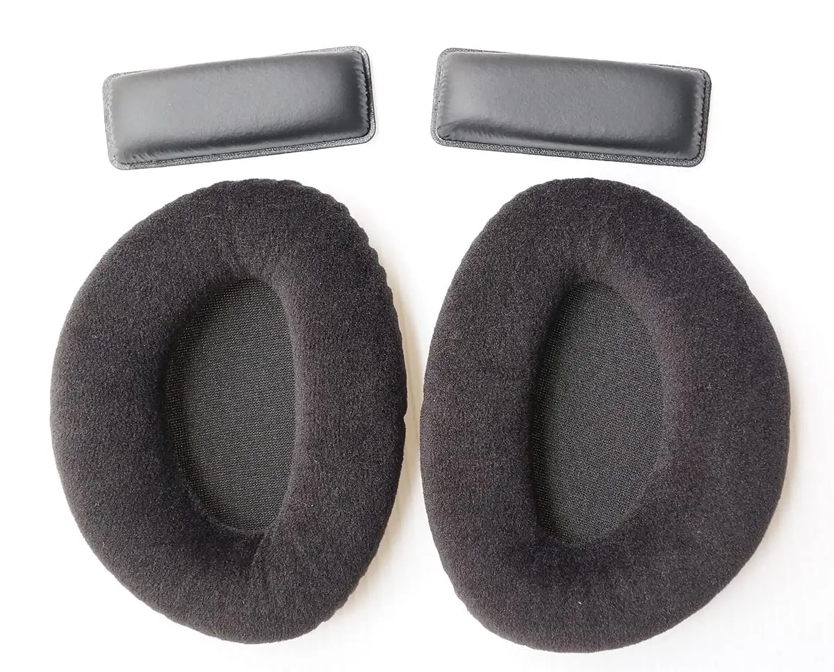 V-MOTA Ear Pads Compatible with Sennheiser HDR160 HDR170 RS160 RS180 Rf Wireless TV Headset,Replacement (1 Set) (Flannelette)