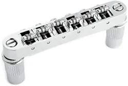 Classic Tune-O-Matic Guitar Bridge 6 String Roller Saddles Electric Guitar Parts Accessories