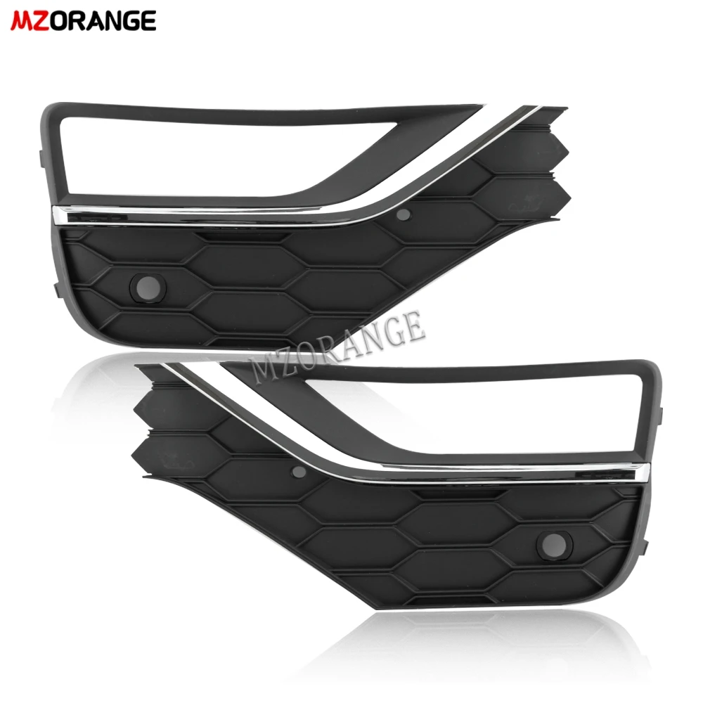 For Volkswagen Amarok 2H 2017-2020 Fog Light Cover Frame Grille Trim Front Bumper Lamp Headlights H6807489 2H6807490