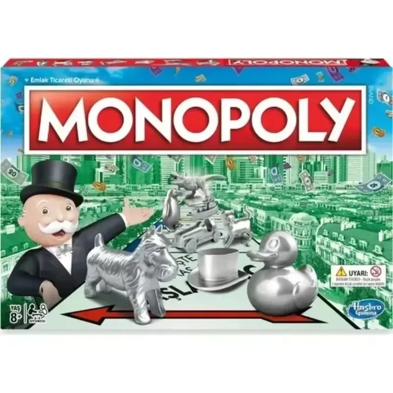 Monopoly Pokemon New All Series Friends Board Game of Thrones Puzzle Battle Hobby Casual Toy Kid Anime Family Collectible Gift