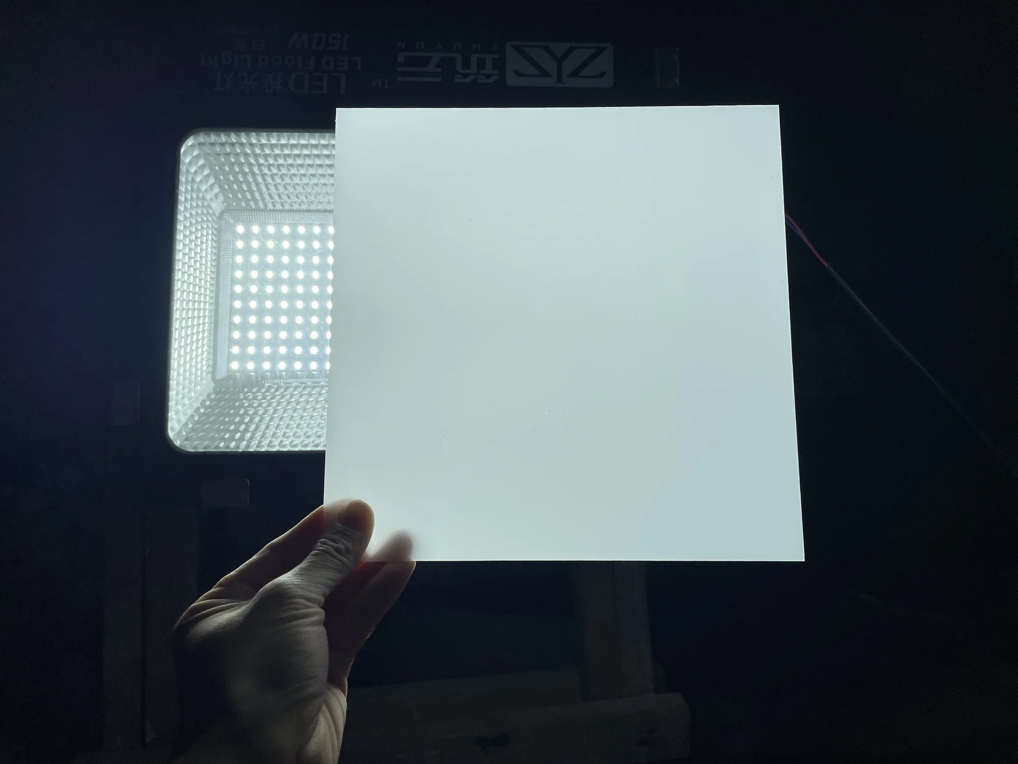 Opal Frosted Cast Milky Double Acrylic PMMA Plexiglass Diffuser Panel Plate For Led Light Cover1.4MM High Transmitance