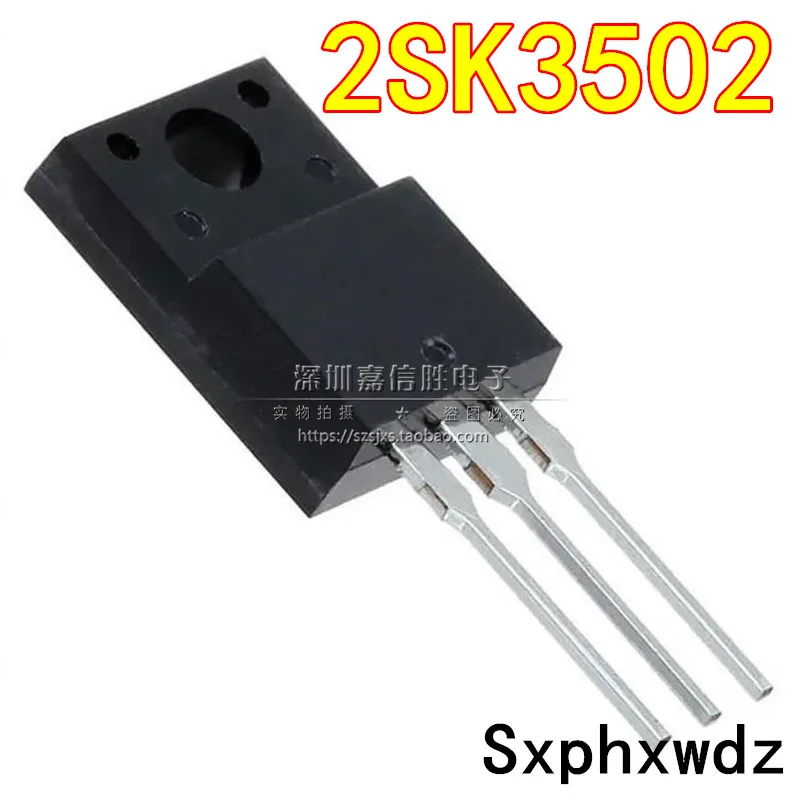 10PCS K3502 2SK3502 600V 10A TO-220F transistor original novo do poder do MOSFET