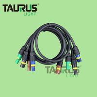 120mm 400A  Powerlock Extension Cable with Male to Female Connectors for Stage Equipment Can Customize logo