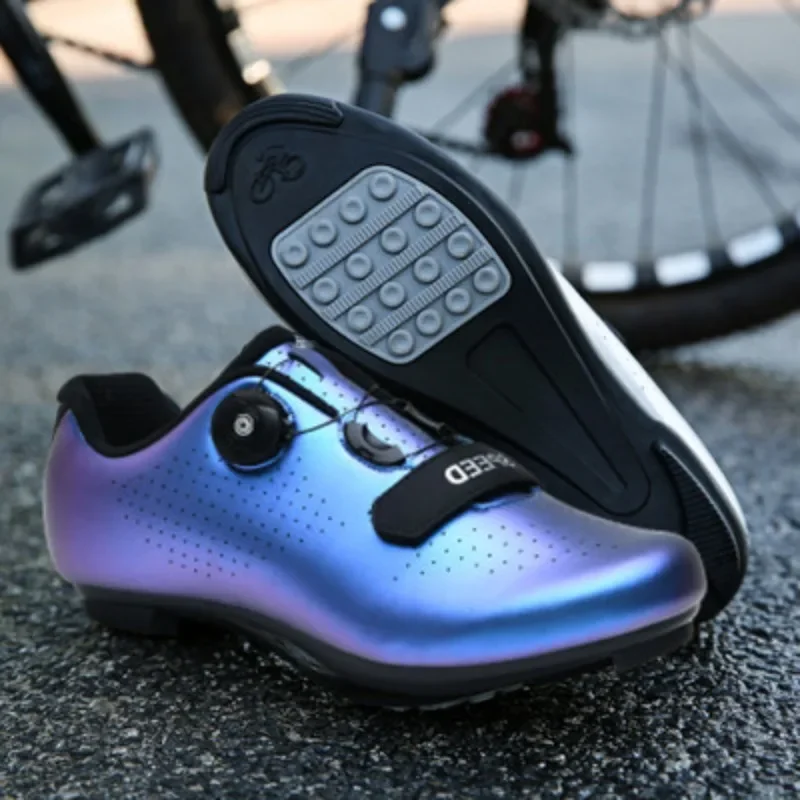 Men Non Locking Mountain Bike Shoes Without Cleats Road Bicycle Rb Speed Non Cleat Cycling Shoes Sneaker Flat Pedal Mtb Women