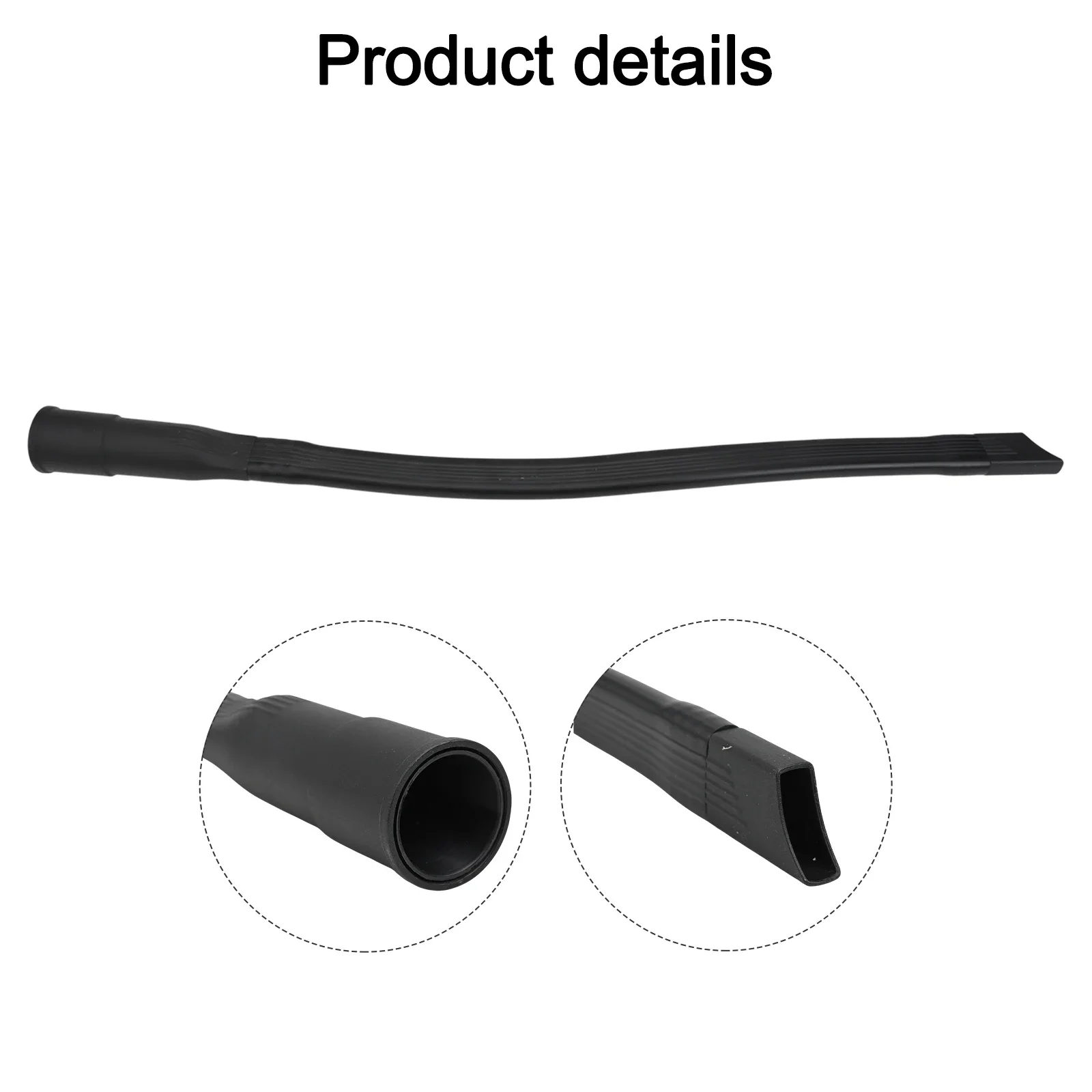 Flexible Crevice Tool With Extended Length For Hoover Vacuums Clean Behind Furniture And Appliances Effectively