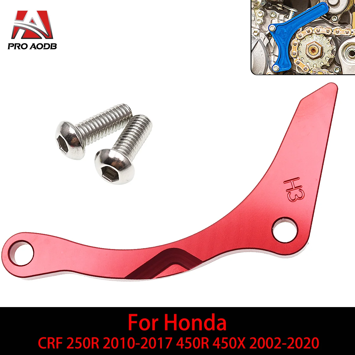 

Motorcycle Aluminum Engine Plate Case Saver Cover Guard Protector For Honda CRF 250R 450R 2009-2017 CRF 250R 450R 450X 2002-2020