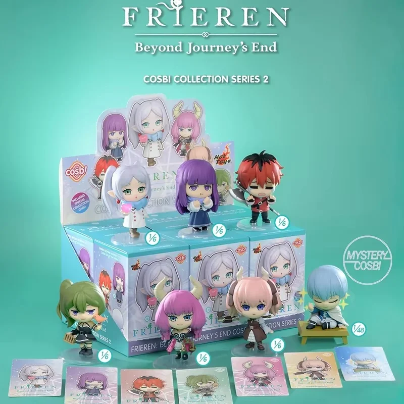 

Frieren Beyond Journey"s End Cosbi Wave 2 Blind Box Mini Figure Collectible Model Mystery Toy Birthday Gift