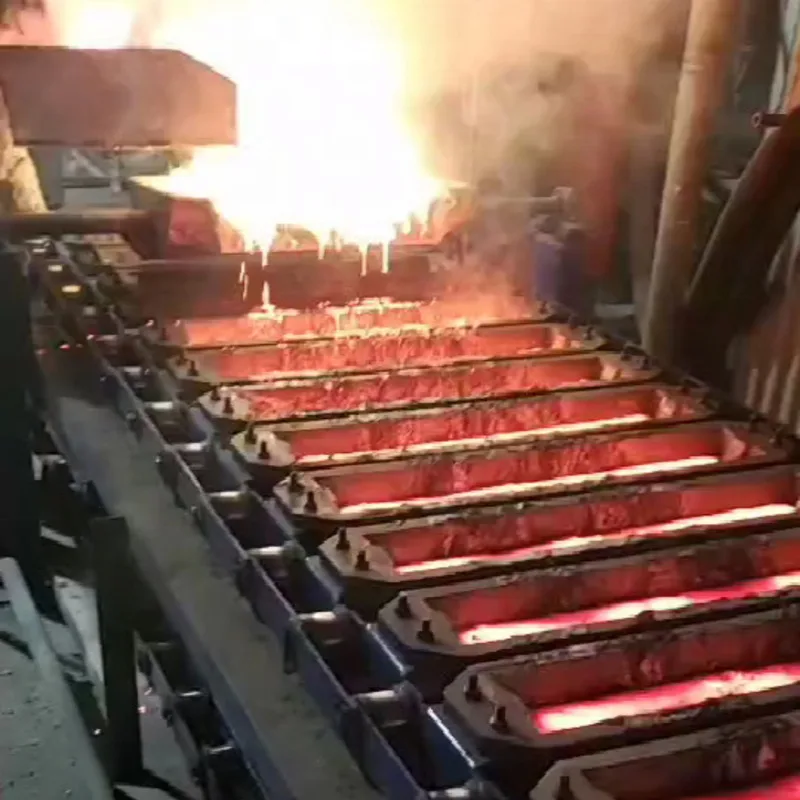 Aluminum Ingot Oven Automatic Melting Furnace Casting Recycling Machine Aluminium Production Line