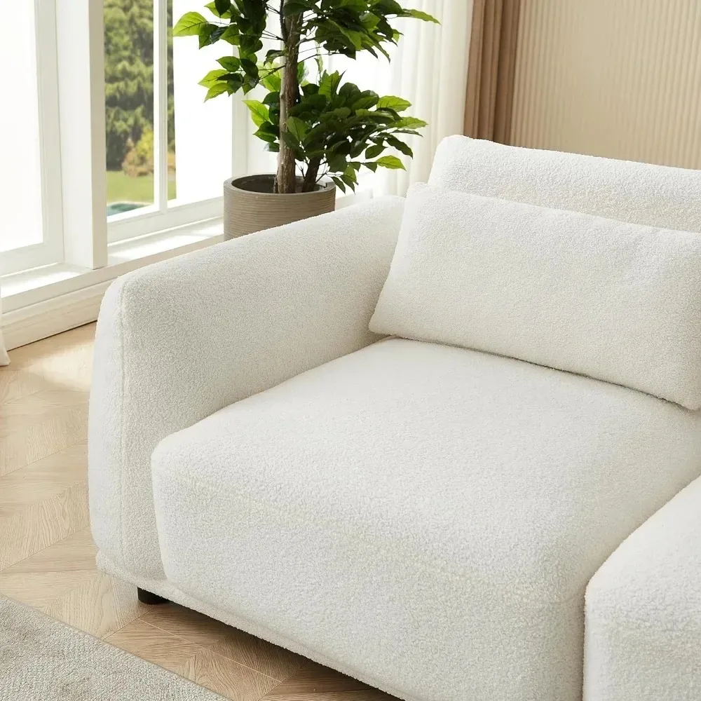 أريكة مقطعية معيارية: أريكة قابلة للتحويل على شكل حرف U مع مسند قابل للإزالة. تصميم متعدد الاستخدامات وقابل للعكس لأي مساحة معيشة.