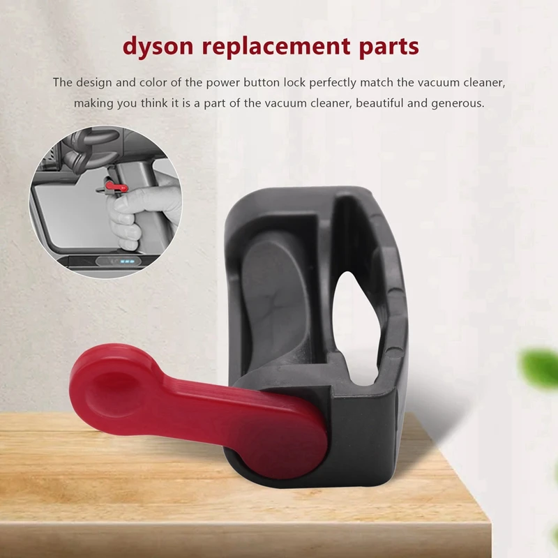 8X триггерный замок для пылесоса Dyson V6 V7 V8 V10 V11, аксессуары для блокировки кнопки питания, освободитесь пальцев серого цвета