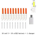 red S and battery