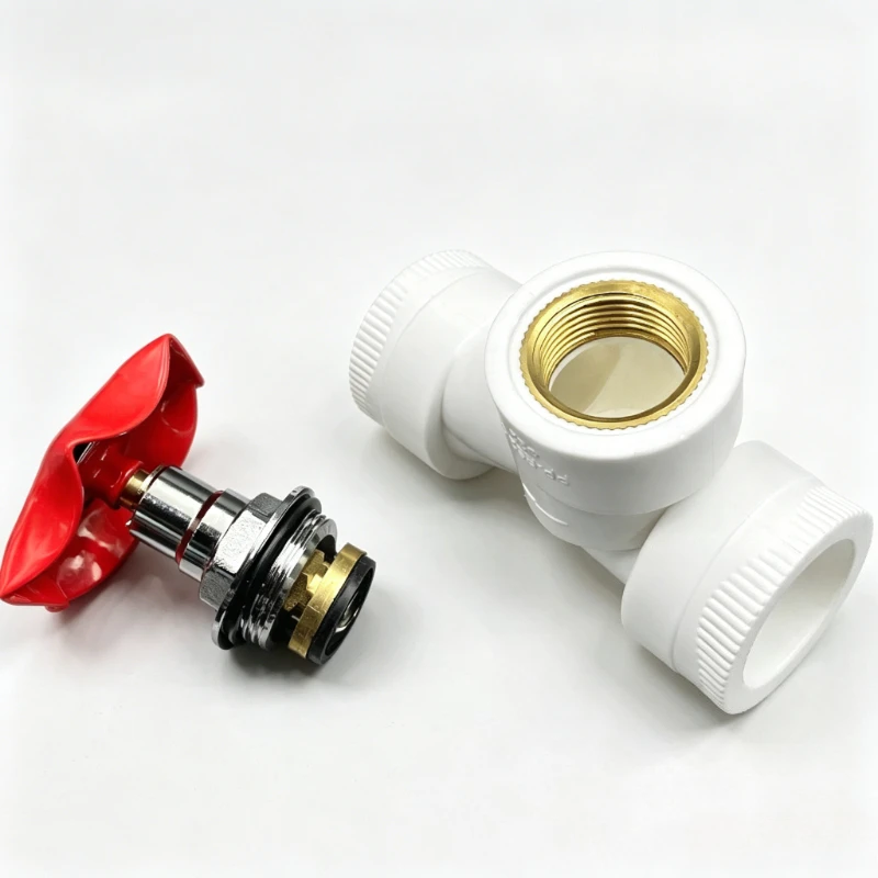 PPR Lifting Globe Valve S-type High Flow Hot Melt Iron Handwheel Direct Gate Valve Globe Valve Water Pipe Fittings