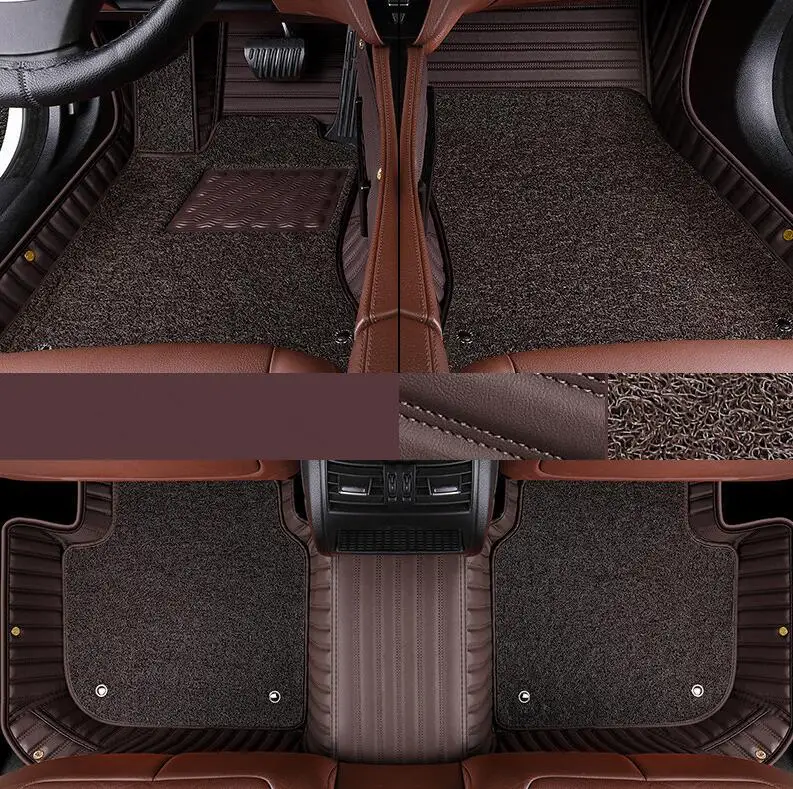 

Индивидуальные автомобильные коврики для Volvo EX30 2025 2024, прочные, высококачественные, двухслойные, для EX30 2026