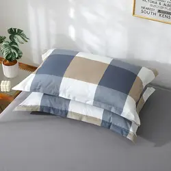 Pillowcase Adult Pair of Simple Thickened Student Dormitory Sprinkle Shop Apartment All Year Round Pillow Cover 2 2xpillowcases
