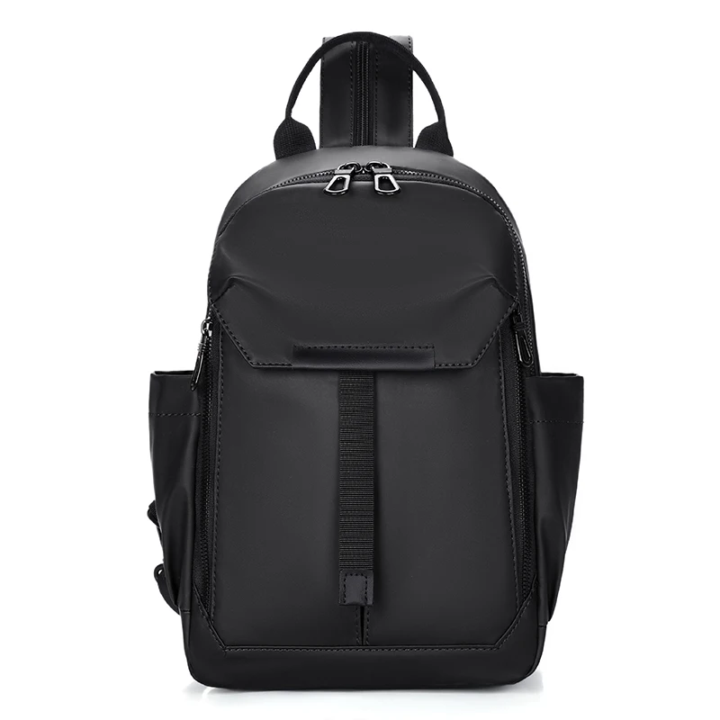 Lightweight Fashion Waterproof Chest Backpack for Men Casual Handbag Male Daily Outdoor Sling Bag for Urban Commuting Travel