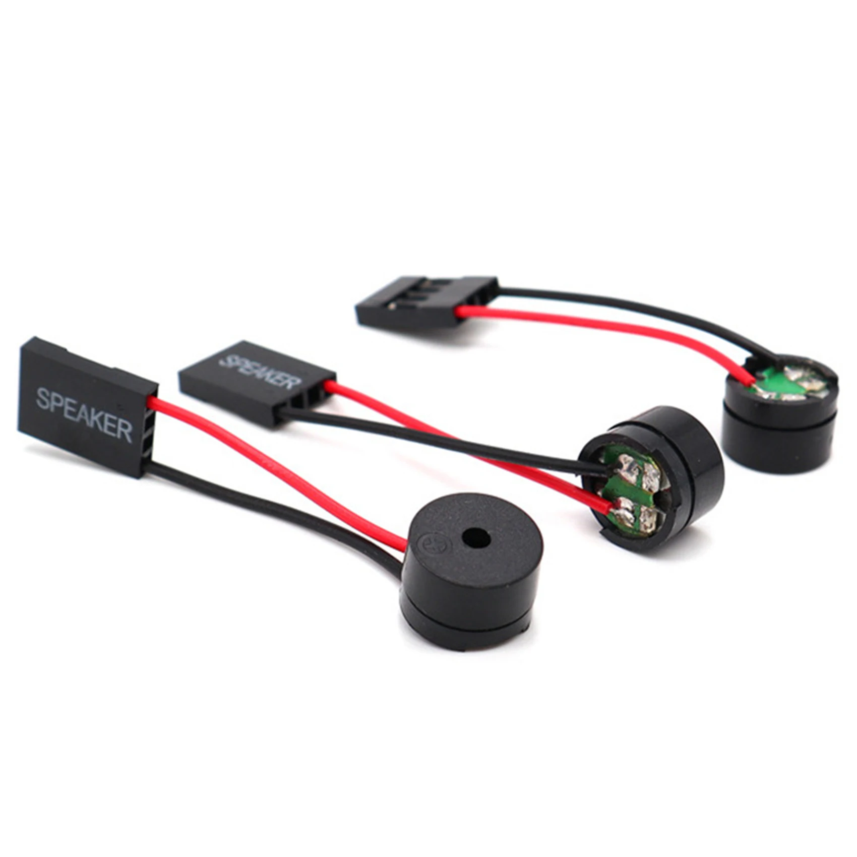 @@HUND-20 Pcs PC Motherboard Mini Speaker Desktop Computer Protective Cover DIY Internal Code Mini Plug Buzzer