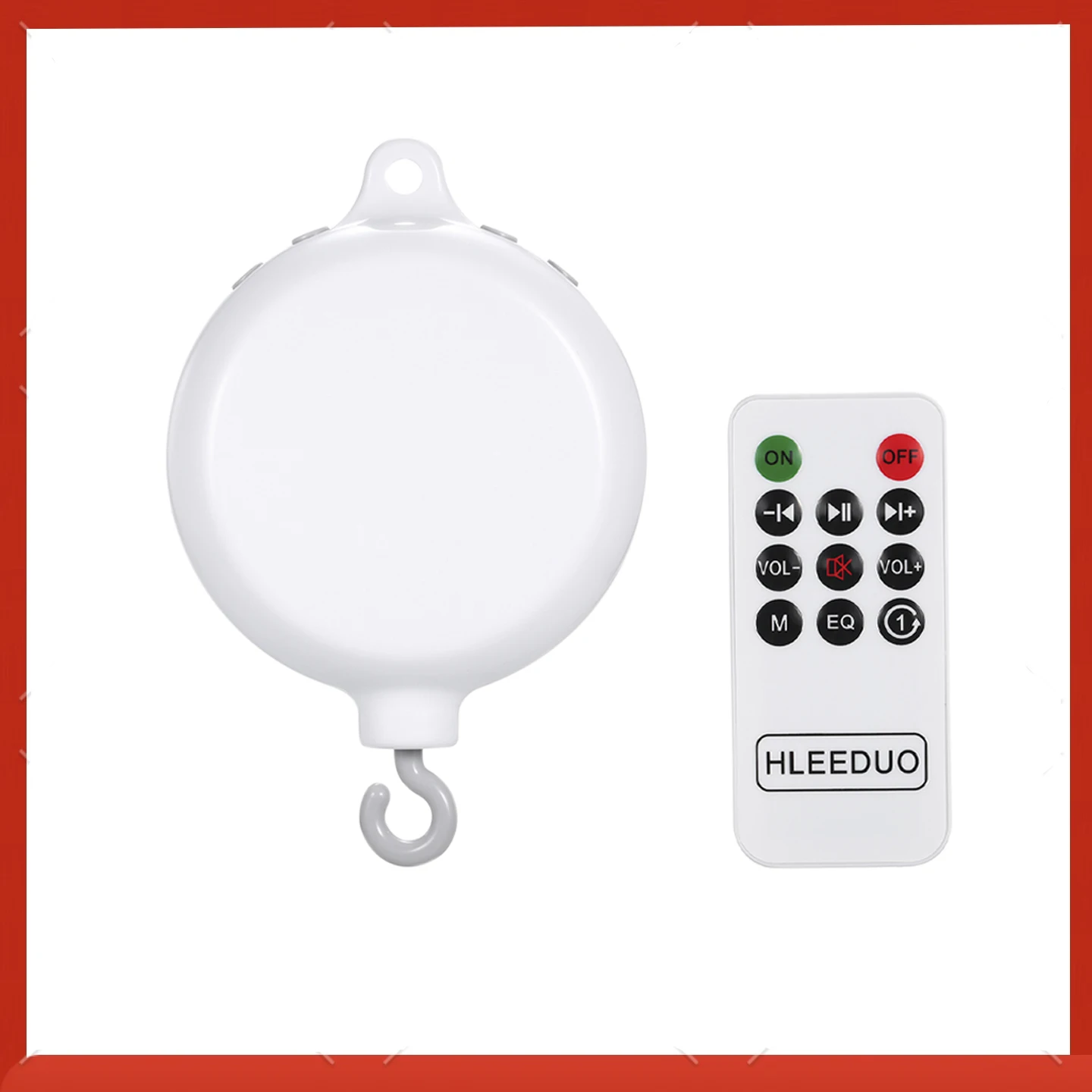Music Box Rotary Baby Crib Bed Toy Musical Mobiles 35 Songs Music Box Remote Control Movement Bells for Kids with USB Line