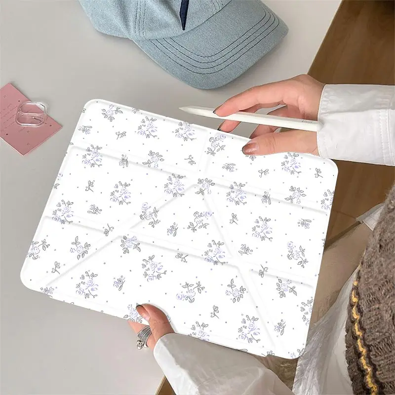 Anti-Bending 3+Y Fold Case For OPPO PAD 2/3 11.6 PAD5/6 12.1 OnePlus PAD2 12.1 OPPO PAD Air 5 12.1 OPPO PAD Air2 11.4