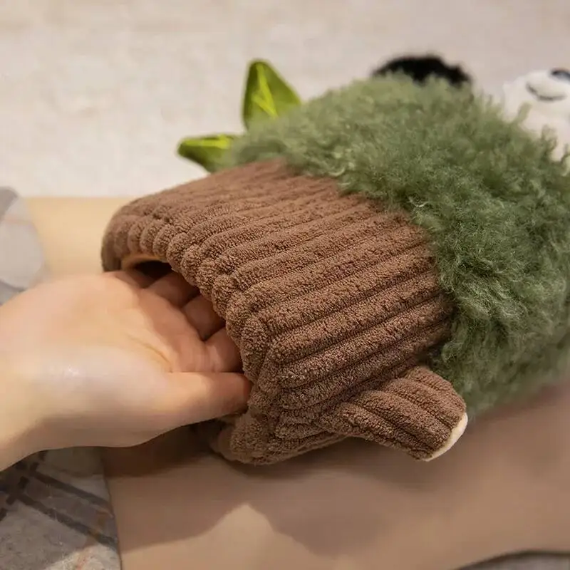 ตลกสัตว์ Tree Stump ตุ๊กตาหุ่นมือของเล่น Soft COZY PANDA ลิง Parrot Raccoon ของเล่นมีชีวิตชีวา Cuddly เกม Props