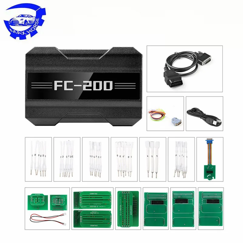 CG FC200  ECU Programmer with Adapters 6HP & 8HP/ MSV90/N55/N20/B48/B58 Support 4200 ECUs and 3 Operating Modes Upgrade of AT200