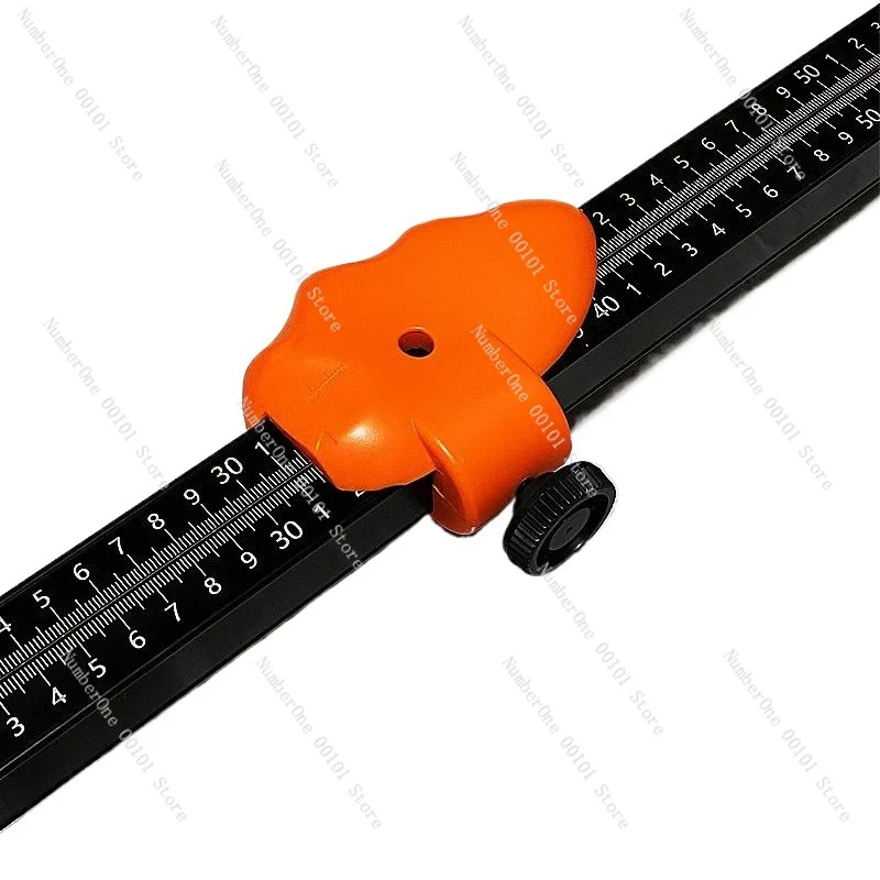 Heavy-duty 5-row pulley tile cutter, T-shaped tile cutting tool, ideal for cutting large tiles, rock slabs, and full-body tiles
