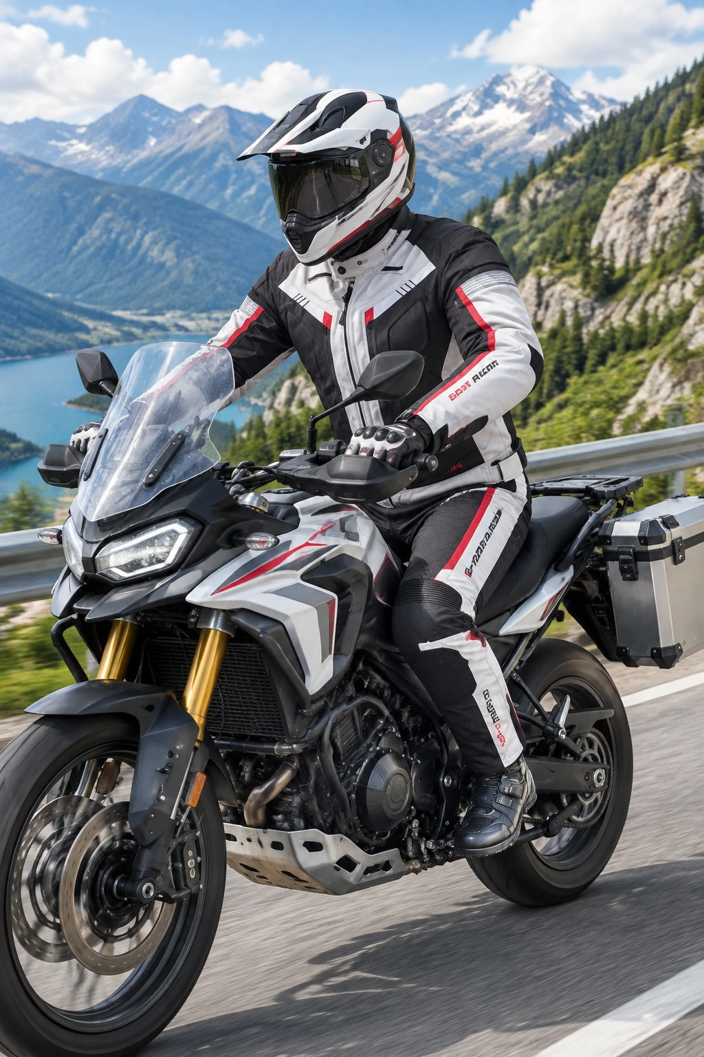 Motorbike Riding Jacket Pants Set 600D Oxford Fabric Detachable Thermal Liner  Motorcycle Protective Racing Suit for Winter