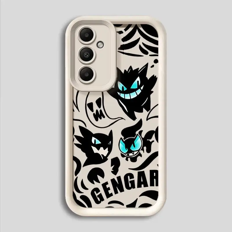 Poke_mon Gengar Phone Case for Galaxy A15 A72 A52 4G 5G A25 A35 A55 A51 A73 A52s A53 A54 5G A71 4G Cover