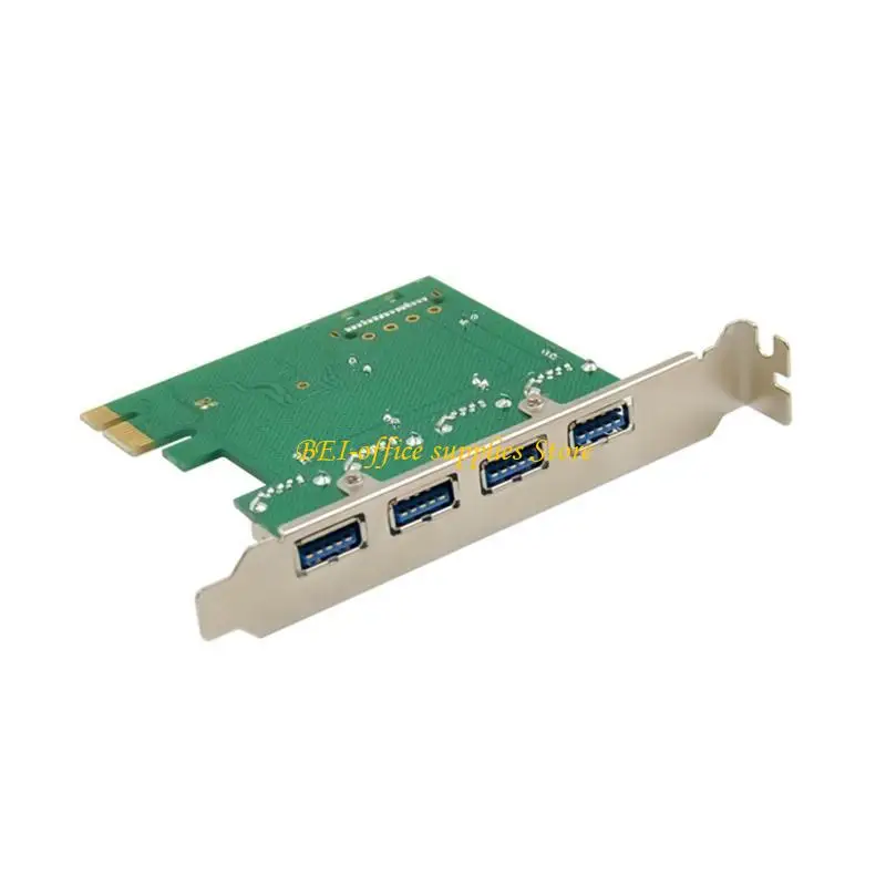 

A9LC 4-Port USB PCI for Express Riser Card PCI-E Expansion Adapter PCIE USB3.0 HUB Drive VL805 Controller Extender