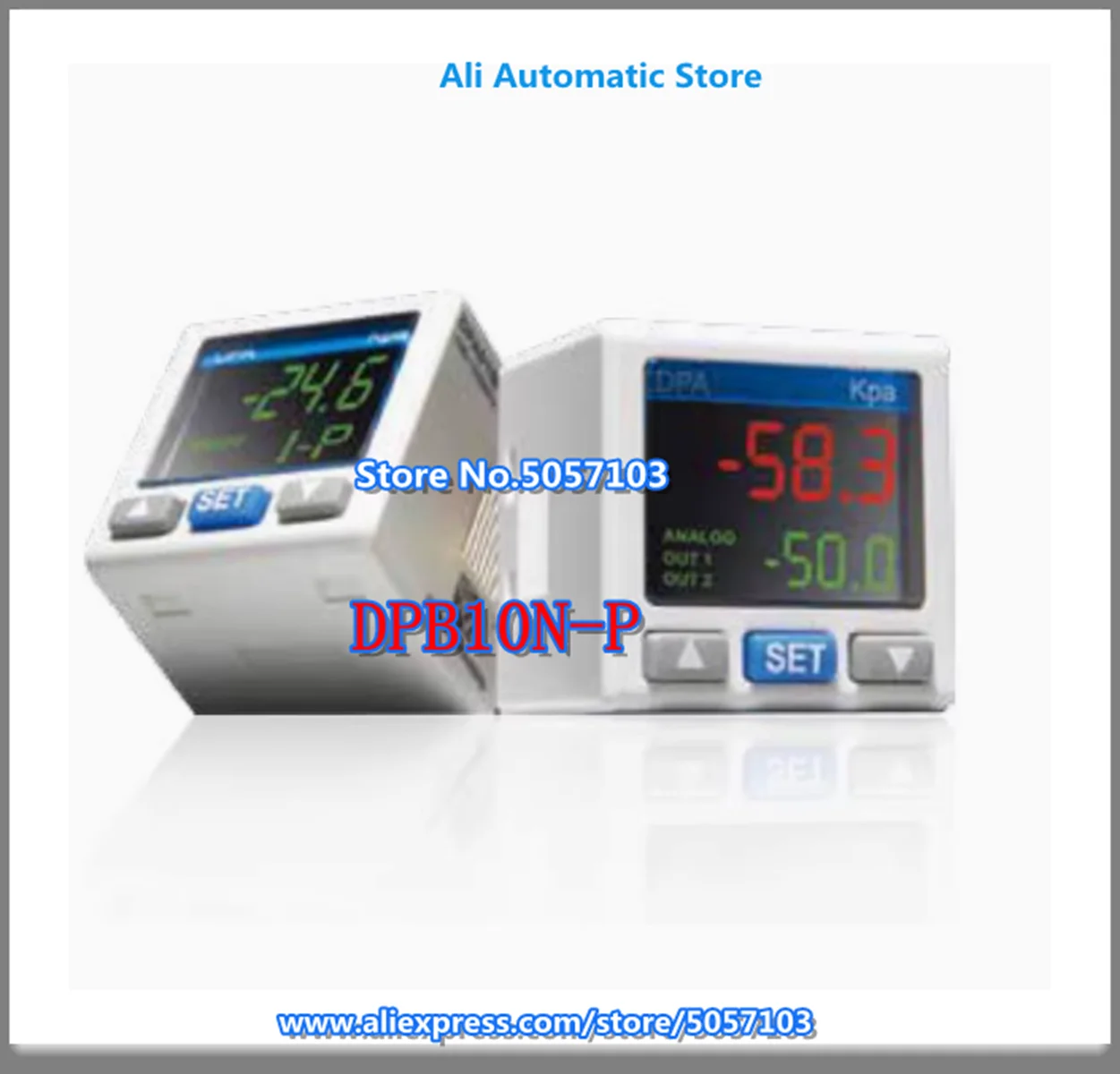 

DPB10N-P 100 ~ 1000 кПа PT 1/8 Два группы диаметра NPN отверстия M5 Новый